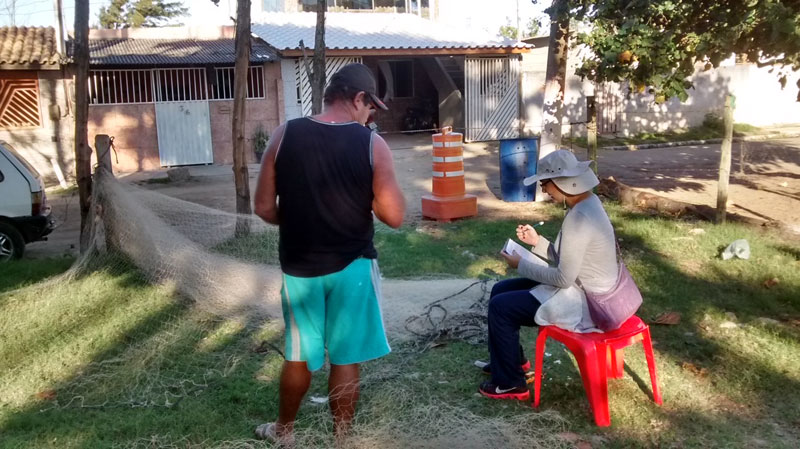 Interview Fischer Toninha Franciscana Brasilien