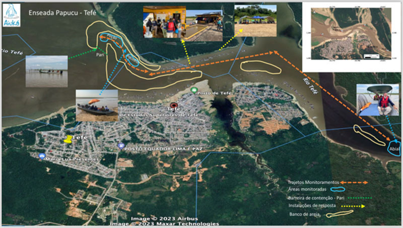 Lago Tefé Papucu Flussdelfine Rettung Brasilien Amazonas tucuxi 