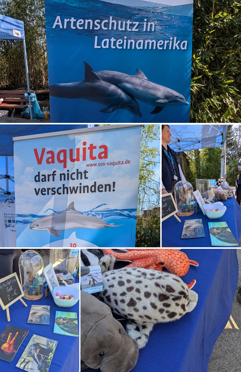 tag der wassertiere zoo duisburg yaqu pacha infostand