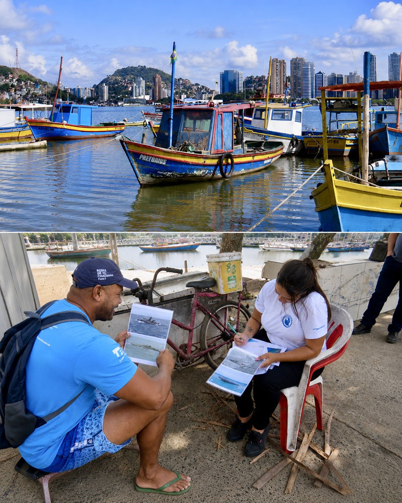 delfine wale fischer koexistenz interview brasilien brazil brasil pesca